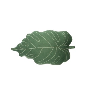 Monstera leaf Baby Leaf pillow Lorena Canals