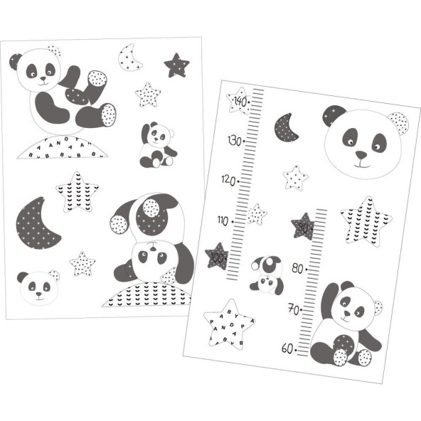 Wall Sticker Panda CHAO CHAO Sauthon