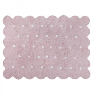 Biscuit Pink Cotton rug 120x160 cm Lorena Canals