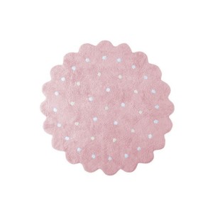 Galletita Rosa/Pink cotton rug Lorena Canals
