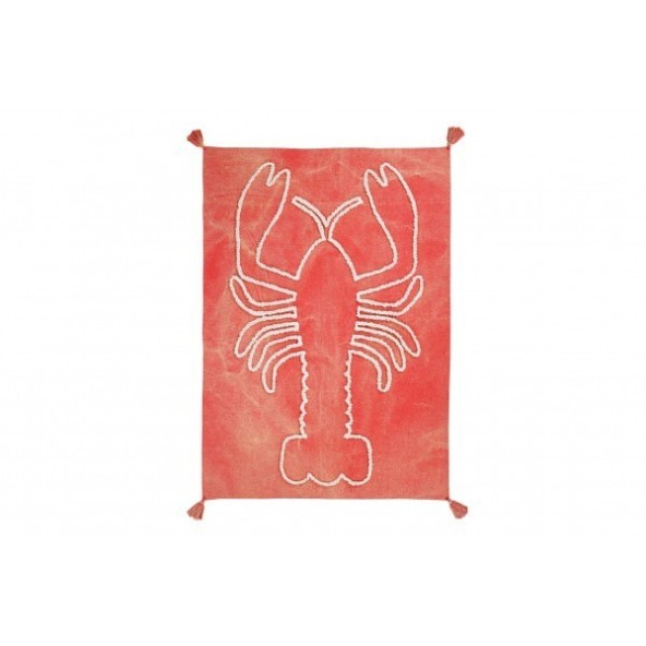 Wall decoration Giant Lobster Brick Red 140x200 cm Lorena Canals