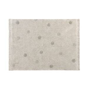 Hippy Dots Natural Olive Cotton Rug 120x160 cm Lorena Canals