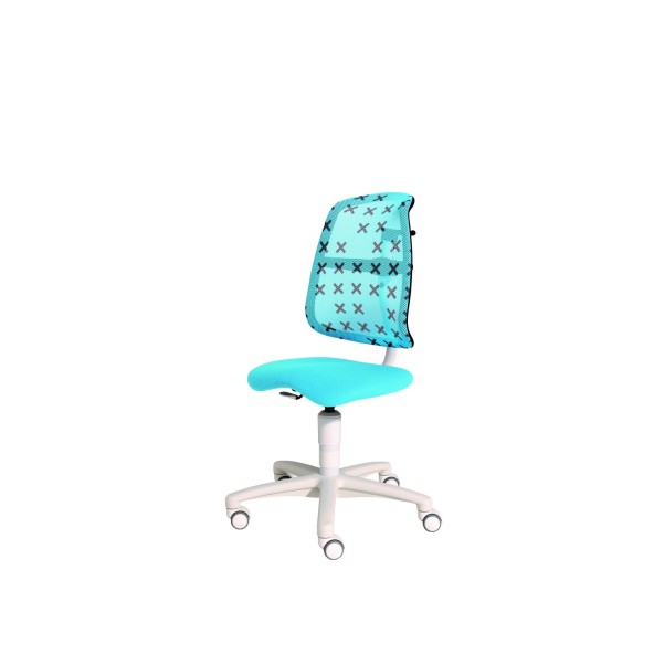 Krzesło regulowane SINO azure blue/X-grey