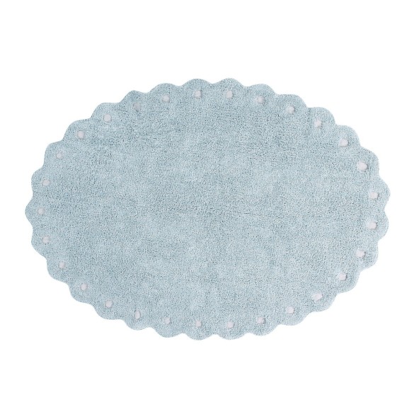 Cotton rug Picone Pearl Blue 130x180 cm Lorena Canals