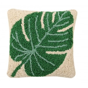 Monstera leaf pillow 38x38 cm Lorena Canals