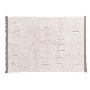 RugCycled ABC cotton rug 120x160 cm Lorena Canals