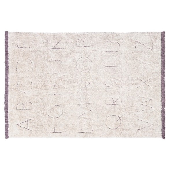 RugCycled ABC cotton rug 140x200 cm Lorena Canals