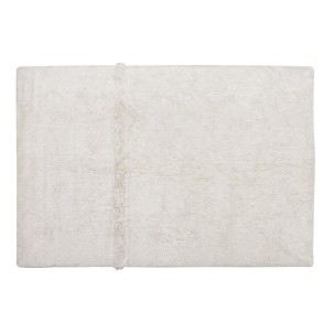 Wool rug Tundra White 80x140 cm Lorena Canals