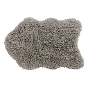 Woolly Grey 75x110 cm wool rug Lorena Canals