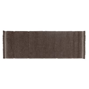 Steppe Brown wool rug 80x230 cm Lorena Canals