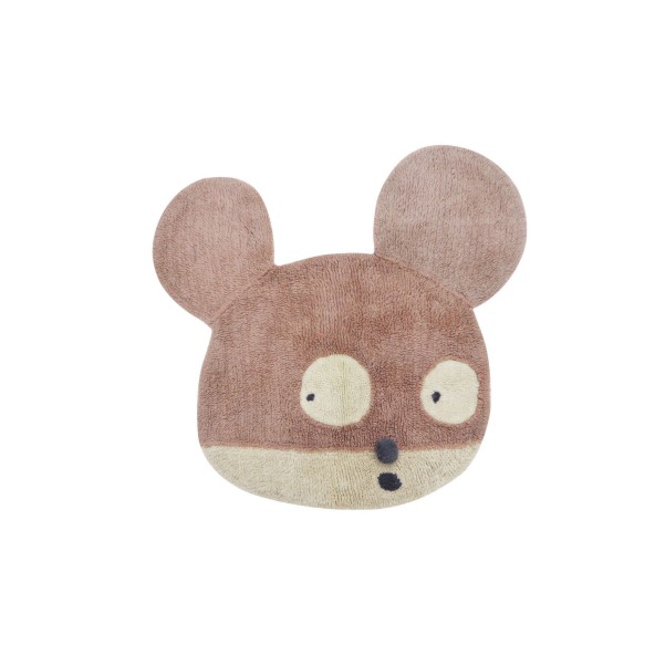 Miss Mighty Mouse wool rug 100x120 cm Lorena Canals