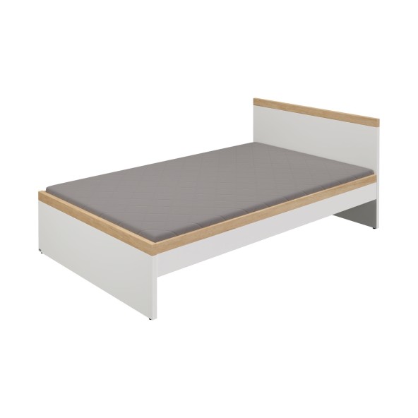 Łóżko z oparciem 120x200 cm OSCAR Paidi