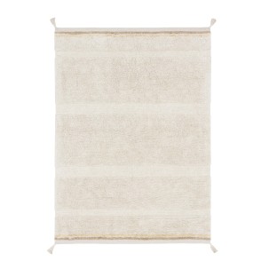 Bloom Natural cotton rug 140x200cm Lorena Canals