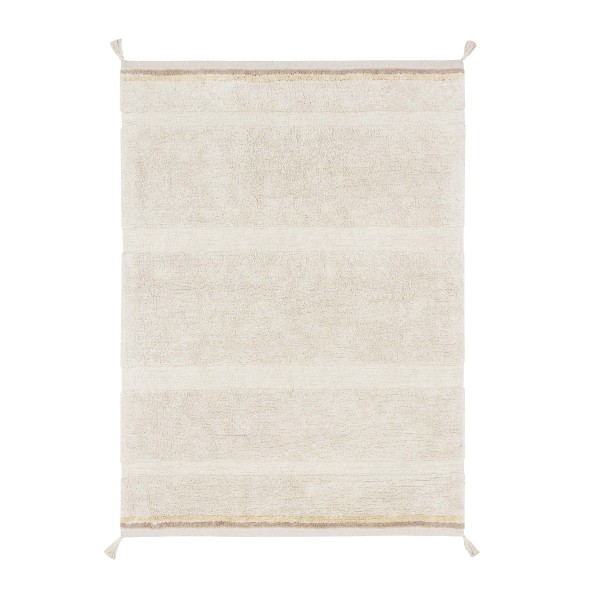 Bloom Natural cotton rug 140x200cm Lorena Canals