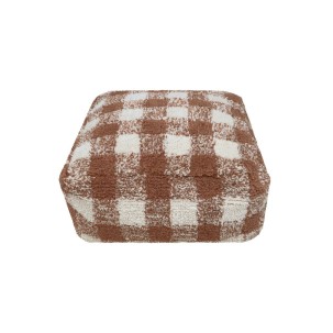 Vichy Toffee pouffe Lorena Canals