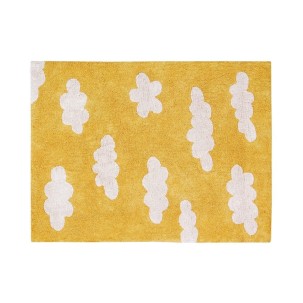 Dywan Cloud Mustard 100% bawełny, do prania w pralce, 120x160 cm, Lorena Canals