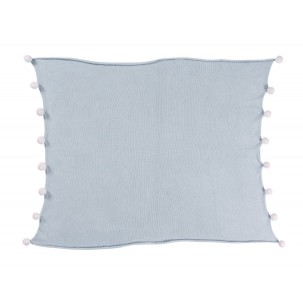 Bubbly Soft Blue baby blanket  Lorena Canals