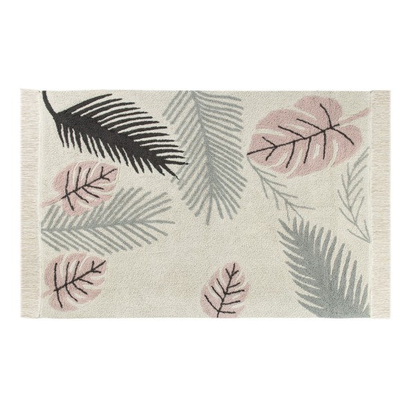 Tropical Pink Cotton Rug 140x200 cm Lorena Canals