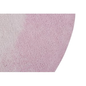 Dywan TIE-DYE Pink, 100% bawełny, do prania w pralce, fi 150cm Lorena Canals