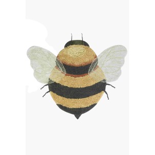 Dywna bawełniany Bee do prania w pralce, Planet Bee,...