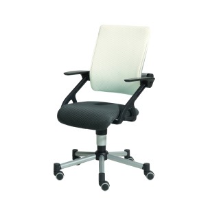 Krzesło regulowane Tio biało/szare PAIDI
