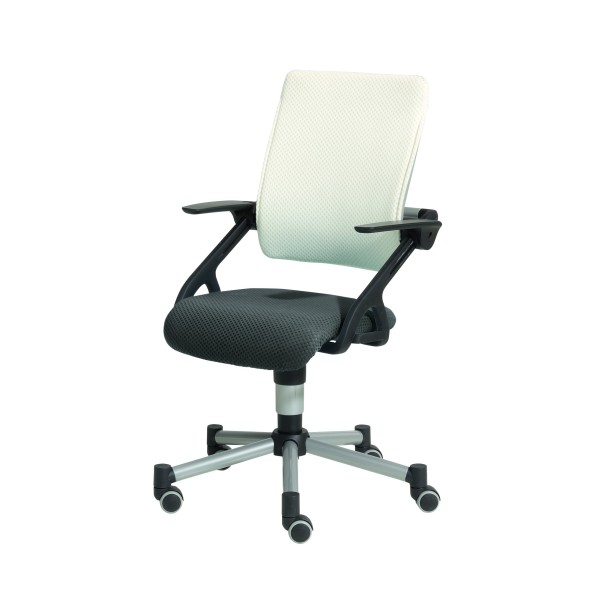 Krzesło regulowane Tio biało/szare PAIDI