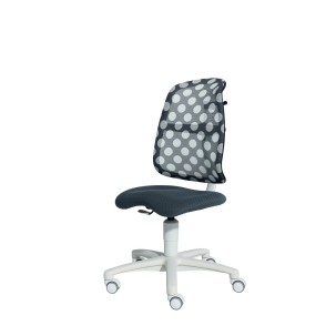 Krzesło regulowane SINO Dots-white/grey