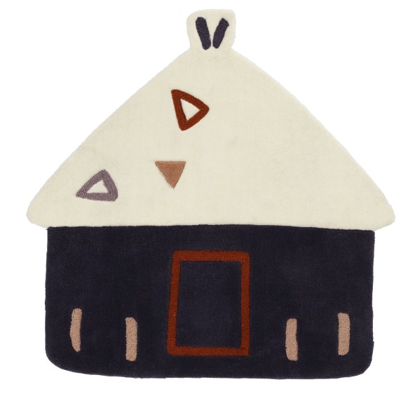 Dywan w kształcie domku KENZA