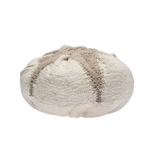 Poduszka, Knitted cushion Cotton Boll